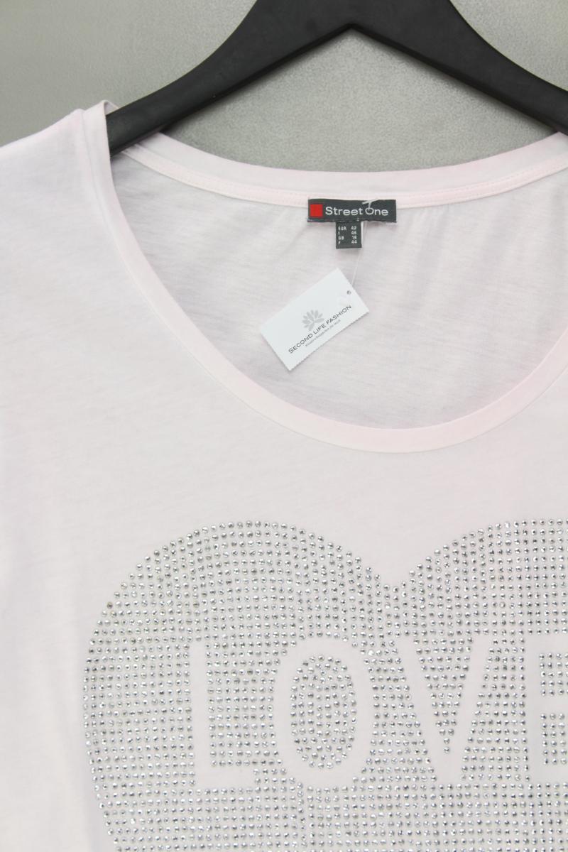 Street One Shirt Gr. 42 3/4 Ärmel rosa