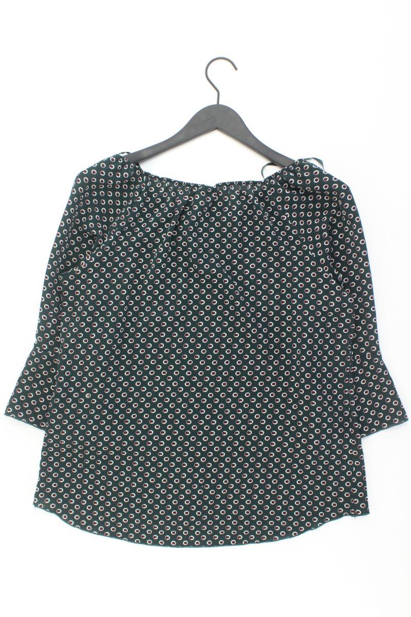 Bexleys Bluse Gr. 40 gepunktet 3/4 Ärmel grün aus Polyester