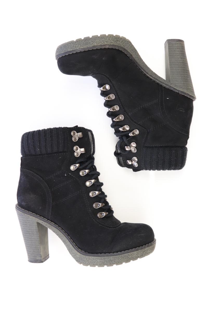 Stiefeletten Gr. 37 schwarz