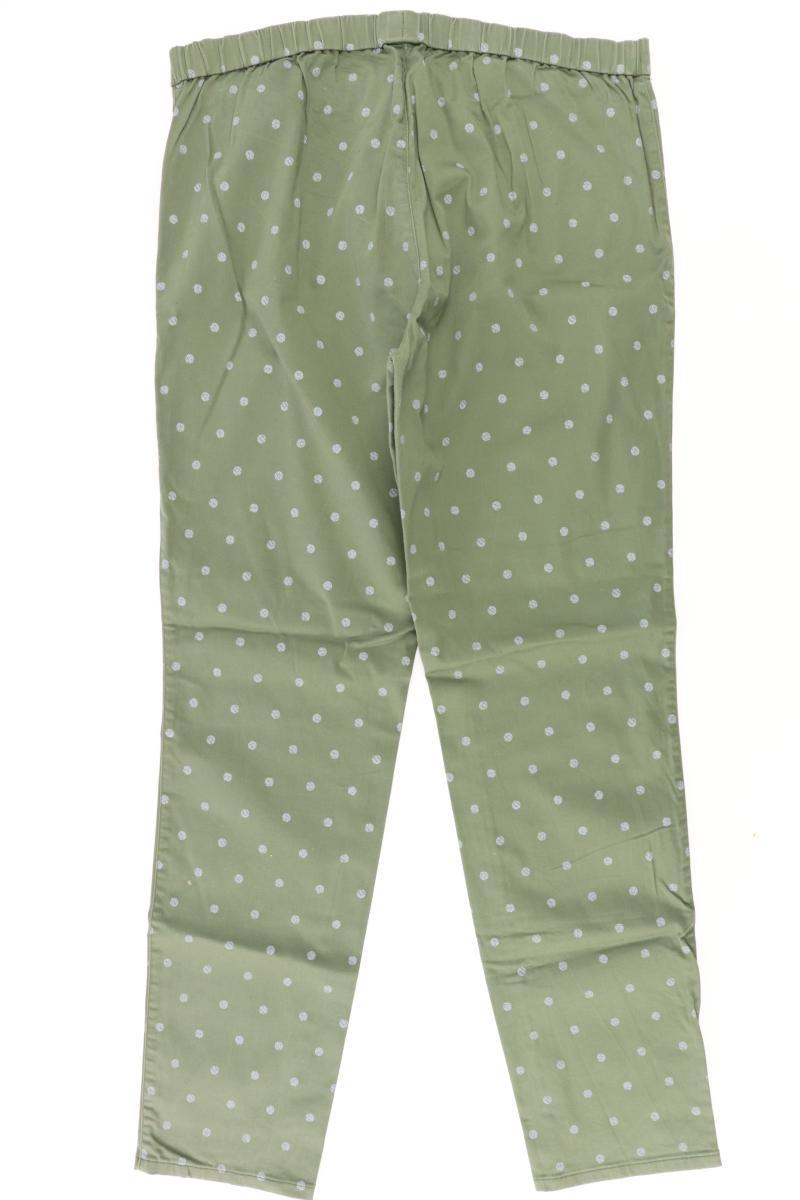 Uniqlo Stretchhose Gr. XL gepunktet olivgrün aus Baumwolle