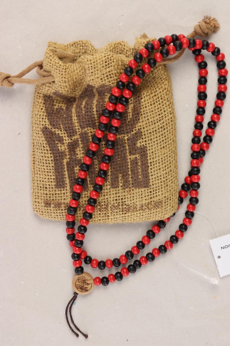 WOOD FELLAS Halskette für Herren rot