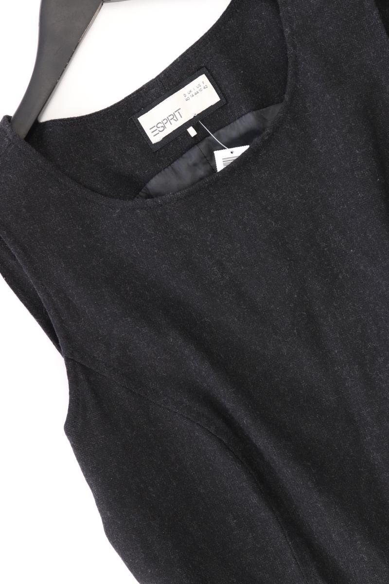 Esprit Wollkleid Gr. 40 Ärmellos grau