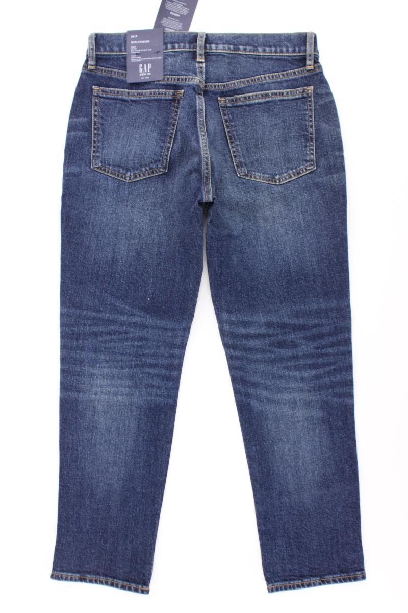 GAP Jeans Girlfriend Fit Gr. 34 neu mit Etikett blau aus Baumwolle