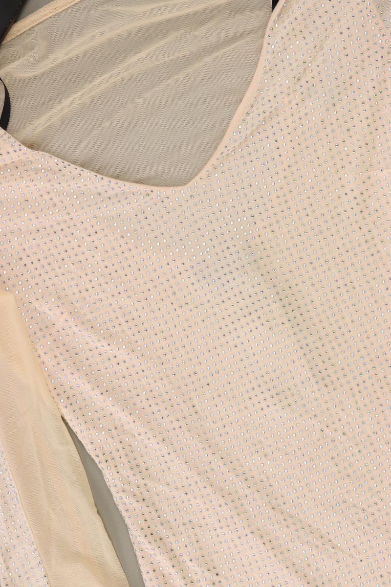 Schlauchkleid Gr. XS neu mit Etikett 3/4 Ärmel creme aus Polyester