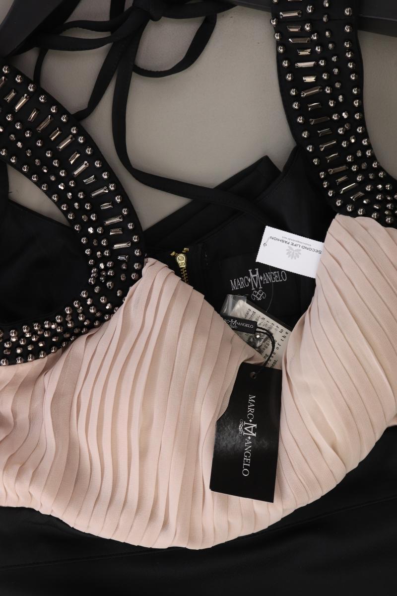 Marc Angelo Abendkleid Gr. UK 14 (L) neu mit Etikett Träger schwarz
