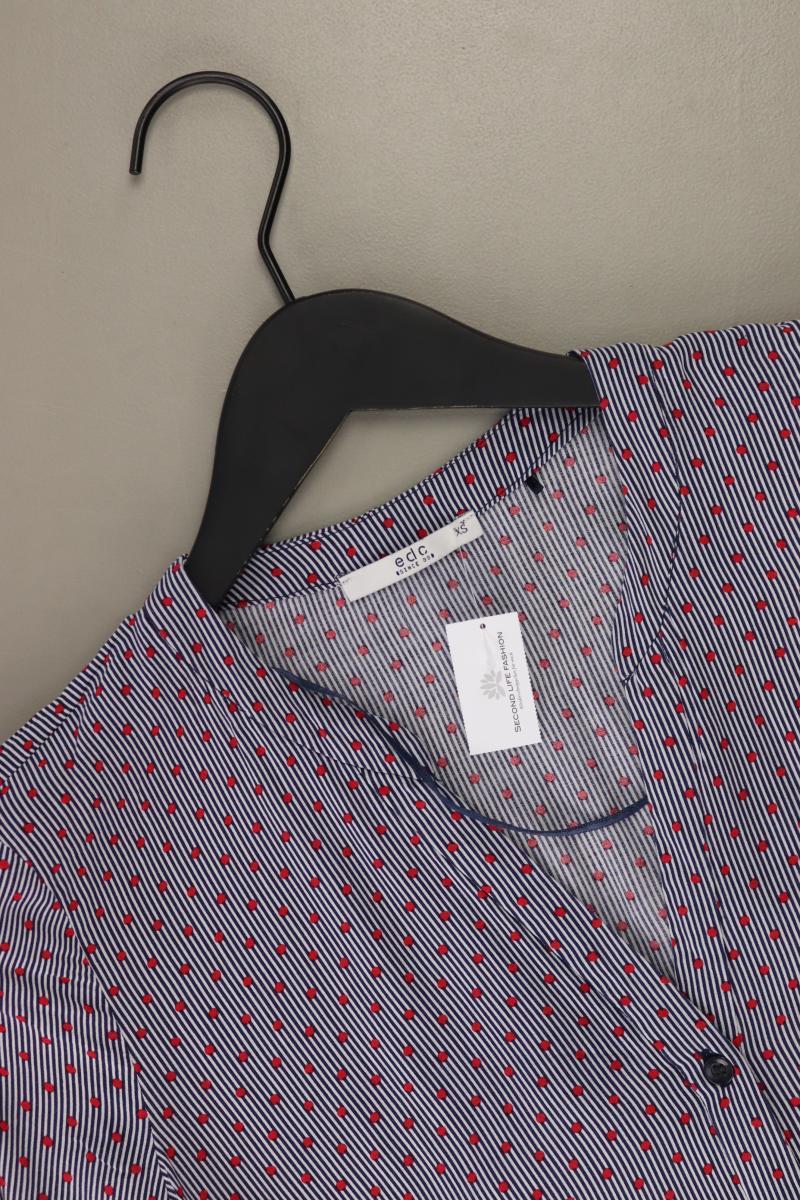 edc by Esprit Langarmbluse Gr. XS gestreift blau aus Viskose