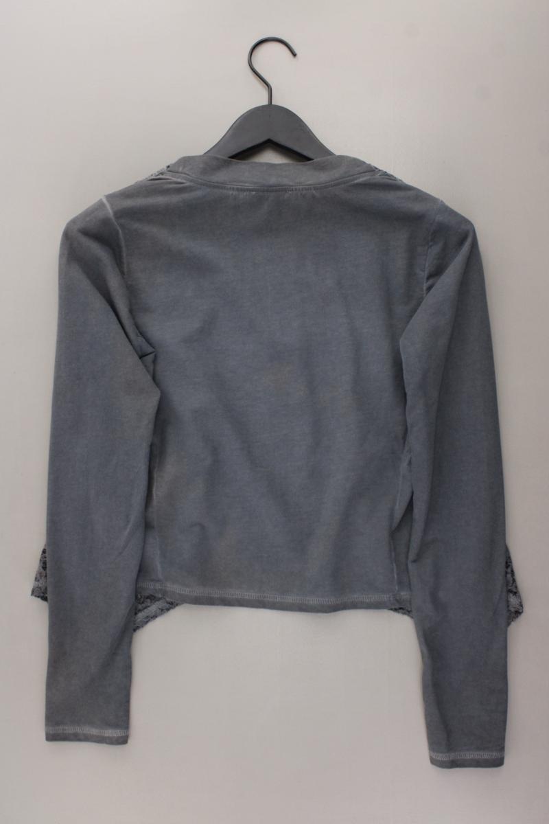 Street One Classic Cardigan Gr. 34 Langarm grau aus Baumwolle
