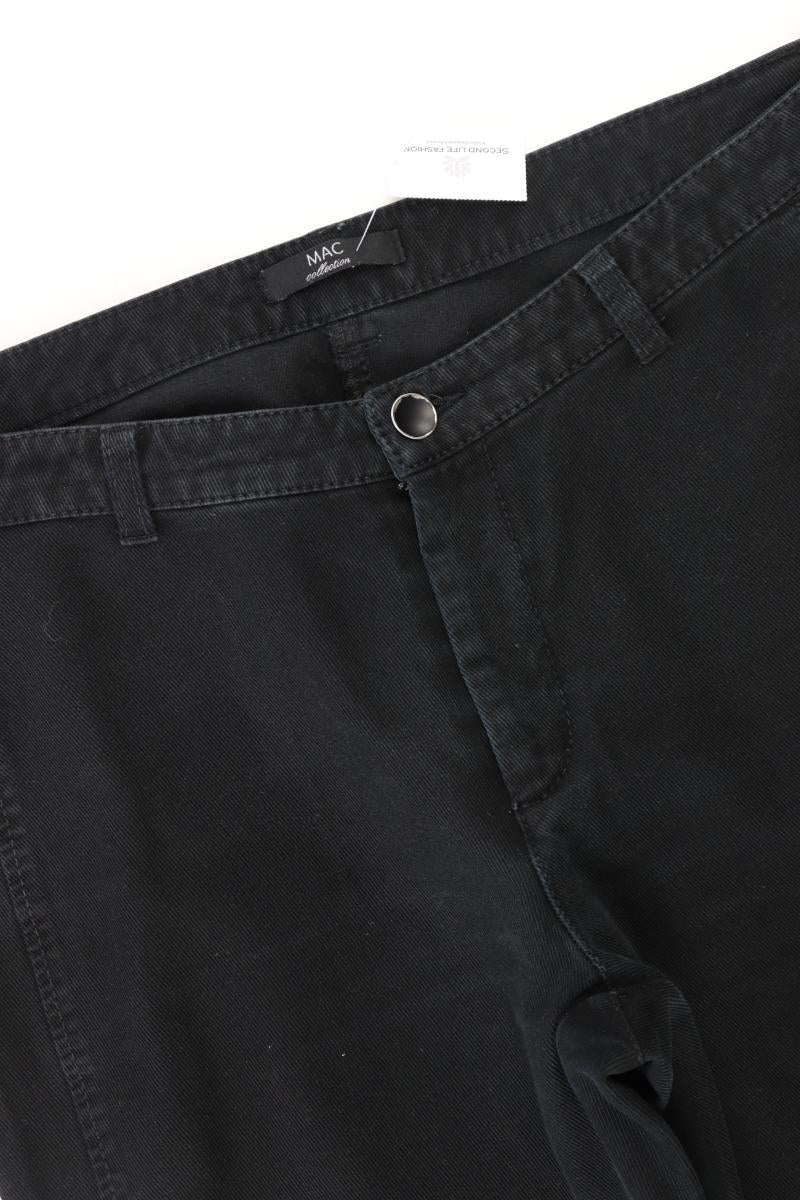 MAC Straight Jeans Gr. 42 Modell Pam Clean schwarz aus Baumwolle