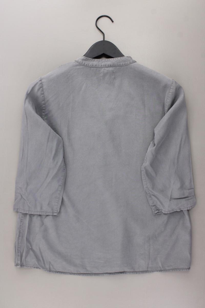 PECKOTT Classic Bluse Gr. 40 3/4 Ärmel grau