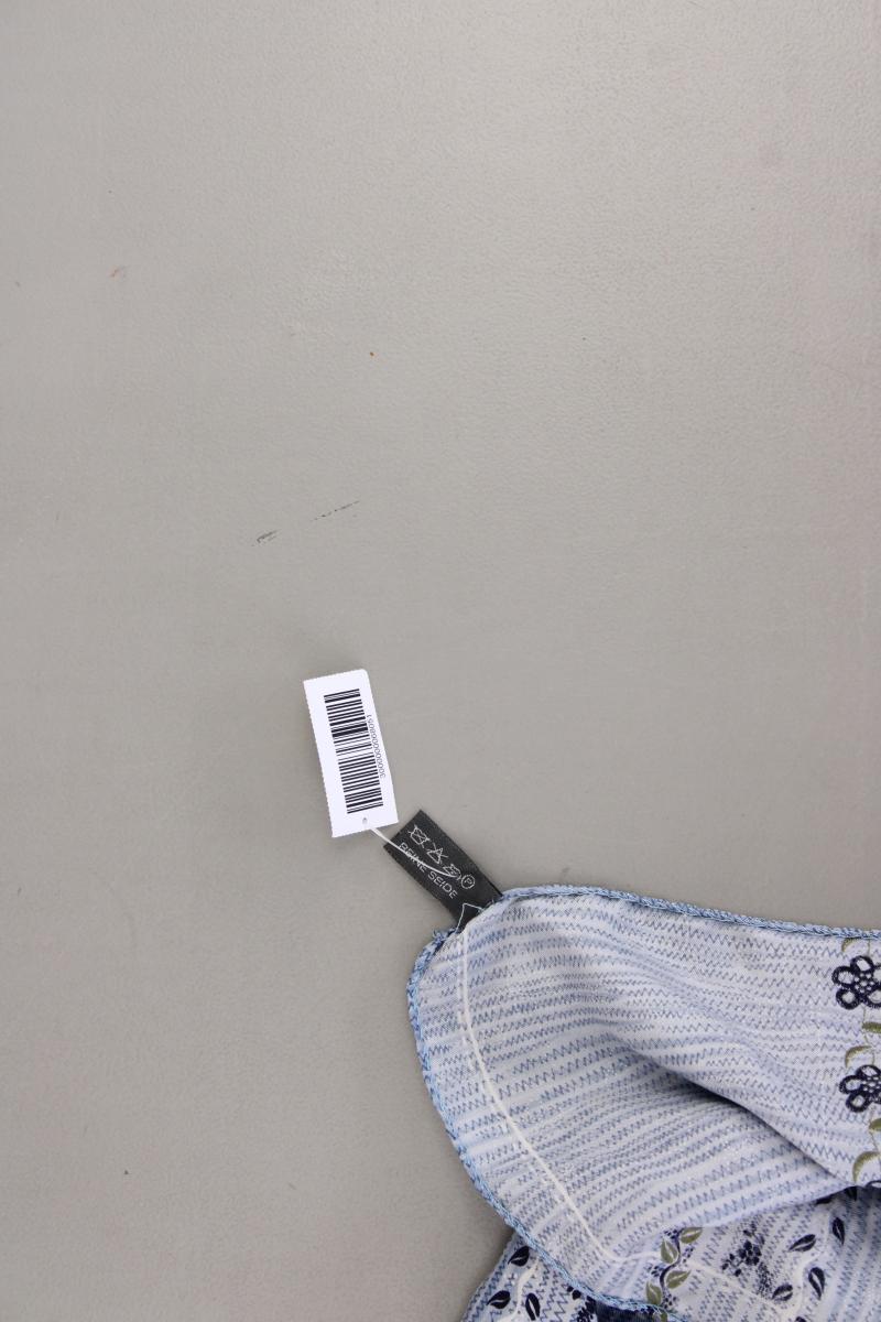Seidentuch blau