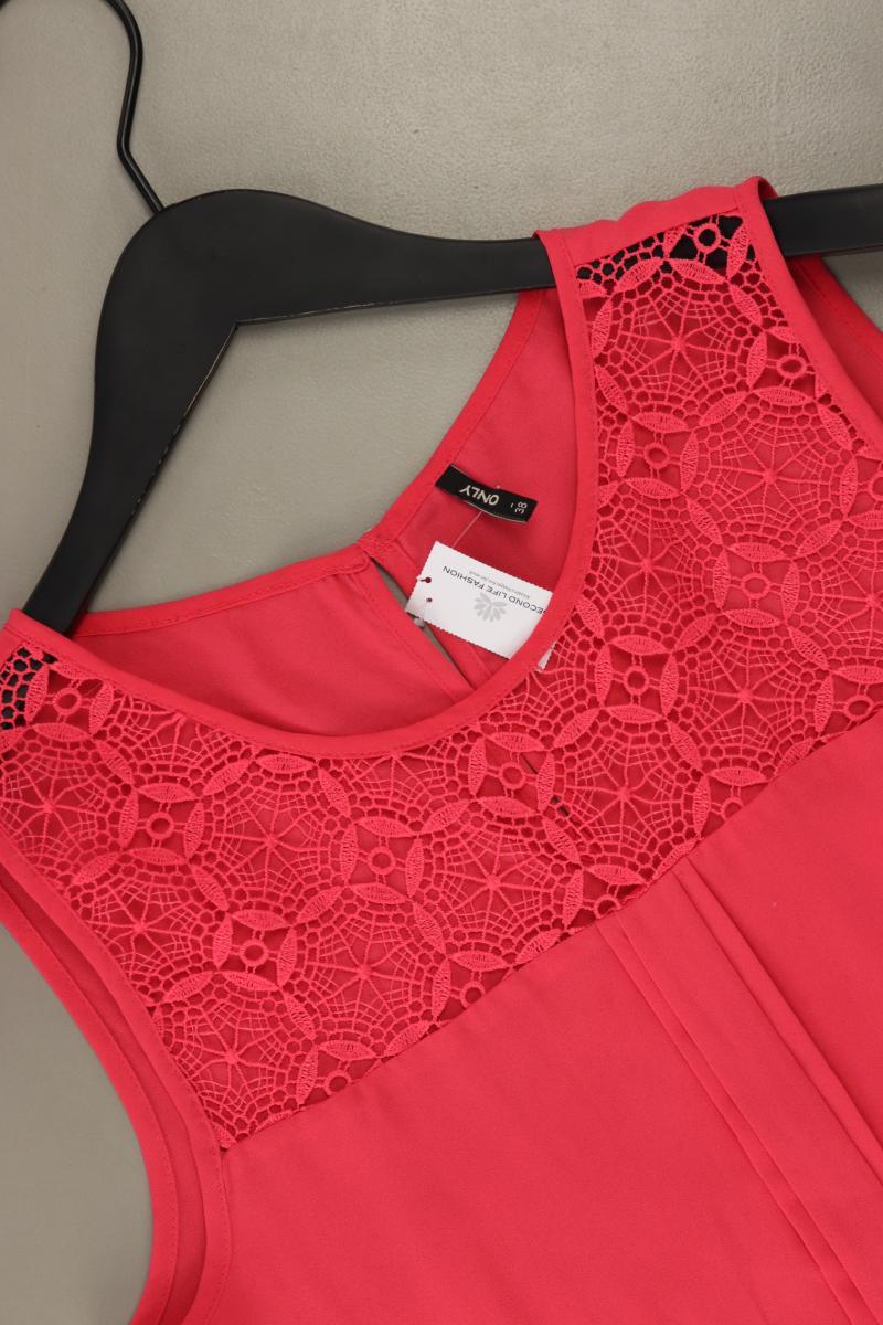 Ärmellose Bluse Gr. 38 pink aus Polyester