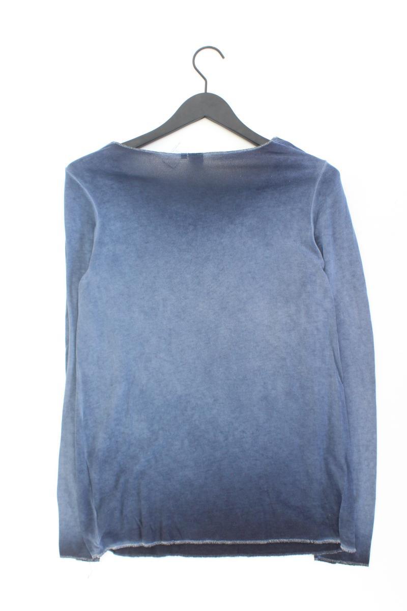 Liberty Longsleeve-Shirt Gr. M Langarm mit Pailletten blau