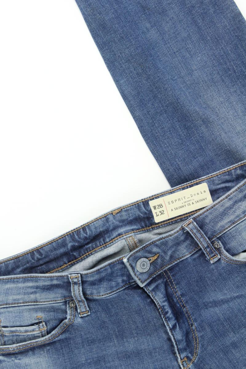 Esprit Regular Jeans Gr. W28 blau aus Baumwolle