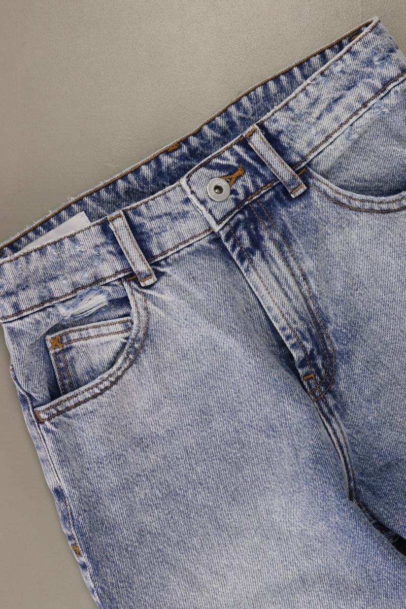 COLLUSION Mom Jeans Gr. W26 blau aus Baumwolle