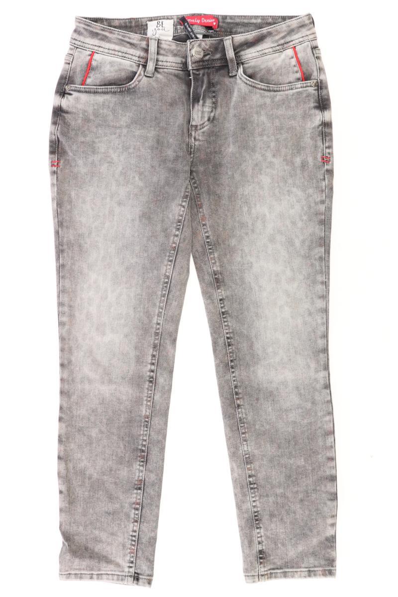 Street One Straight Jeans Gr. W27 grau aus Baumwolle