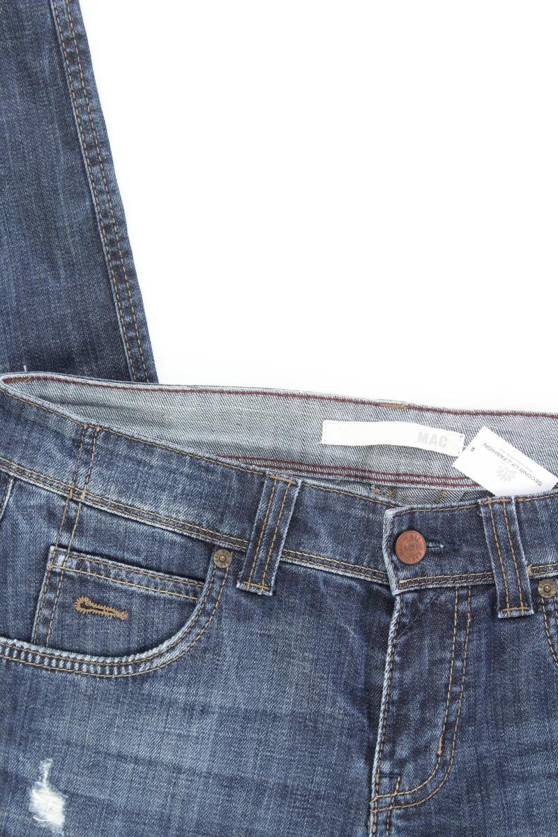 MAC Skinny Jeans Gr. 36/L30 Modell Sexy Boyfriend blau aus Baumwolle