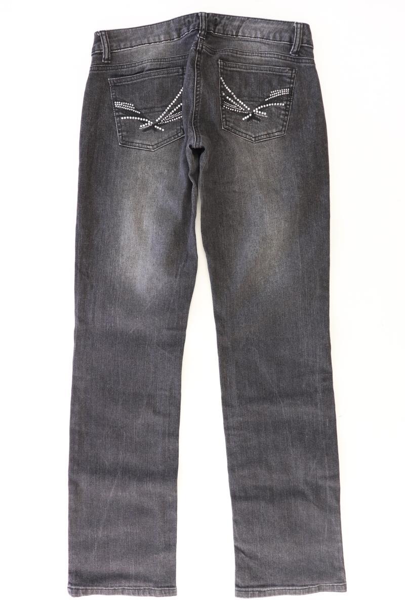 Melrose Straight Jeans Gr. 38 grau aus Baumwolle