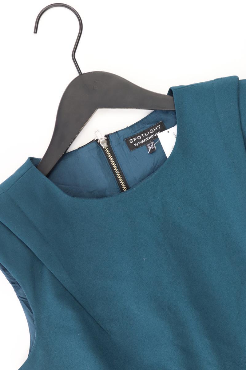 Warehouse Etuikleid Gr. 36 Ärmellos blau aus Polyester
