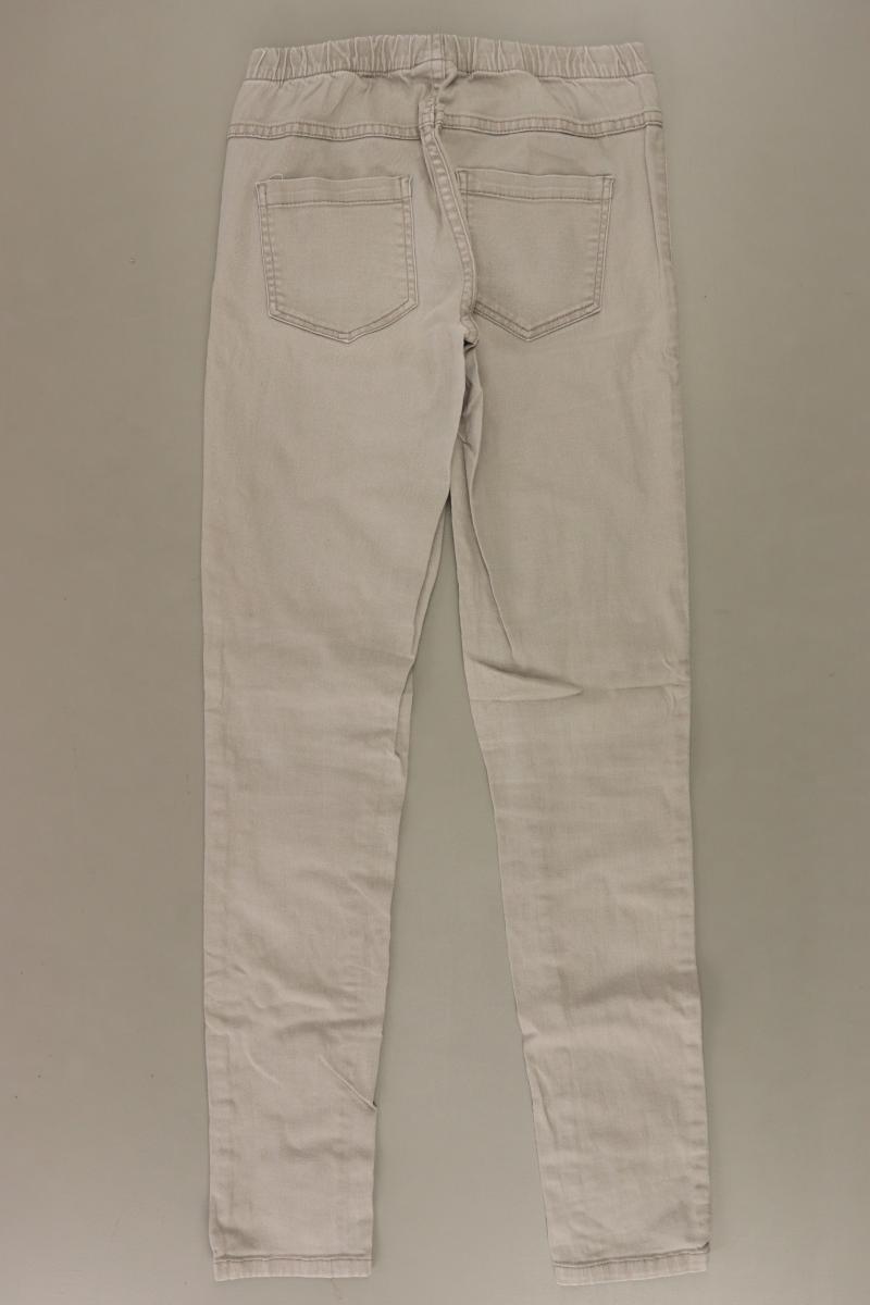 Pieces Jeggings Gr. S creme aus Baumwolle