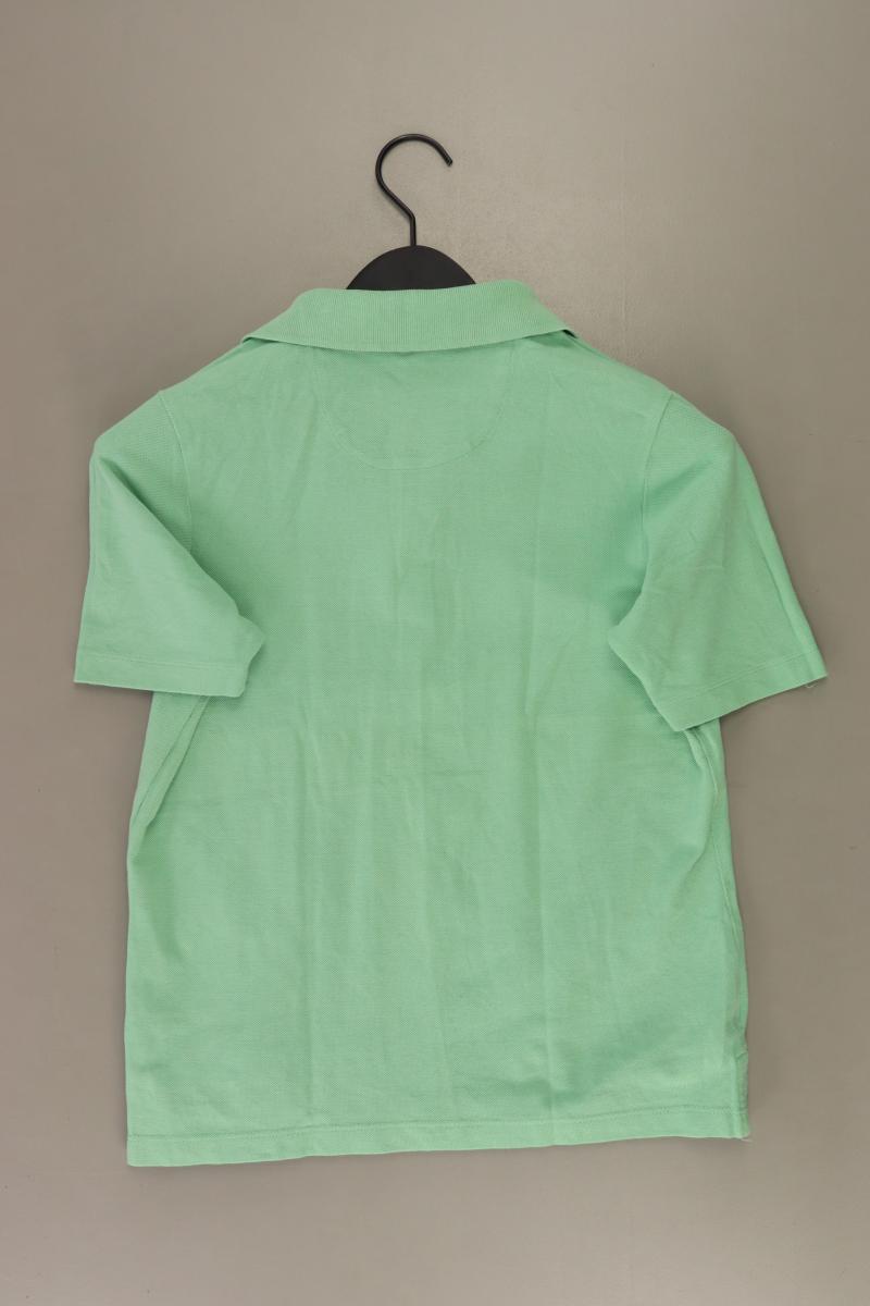 Walbusch Poloshirt Gr. 38 Kurzarm grün aus Baumwolle
