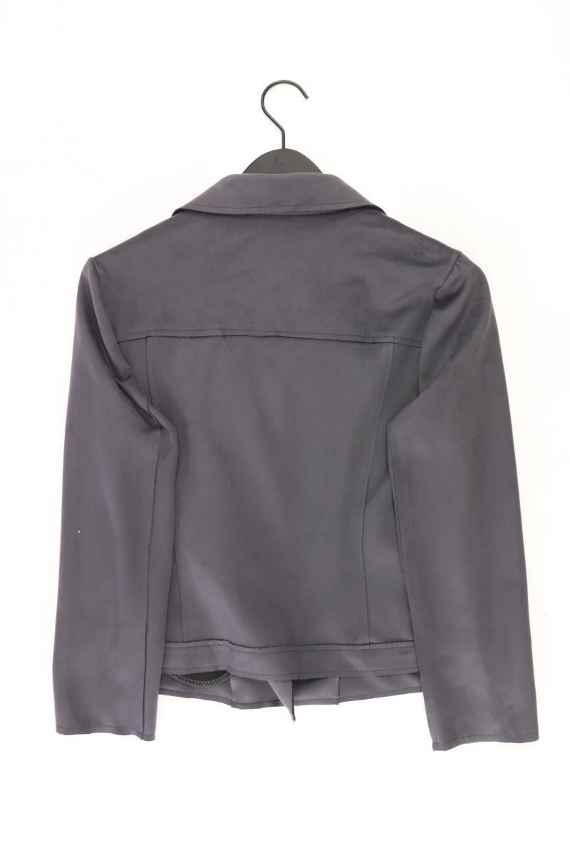 Street One Bikerjacke Gr. 40 neuwertig grau aus Polyester