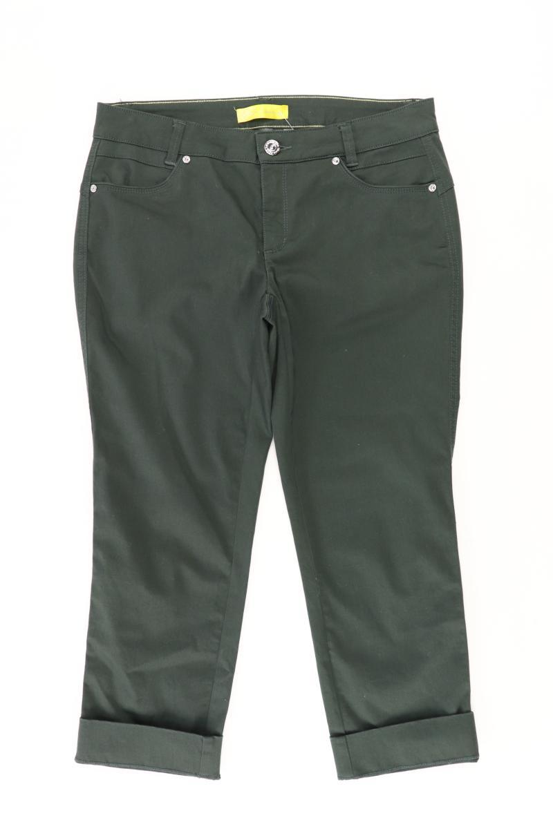Street One 7/8 Jeans Gr. 38 olivgrün aus Baumwolle