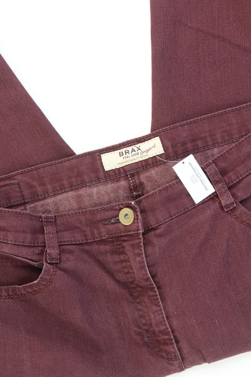 Brax Straight Jeans Gr. XL rot aus Baumwolle