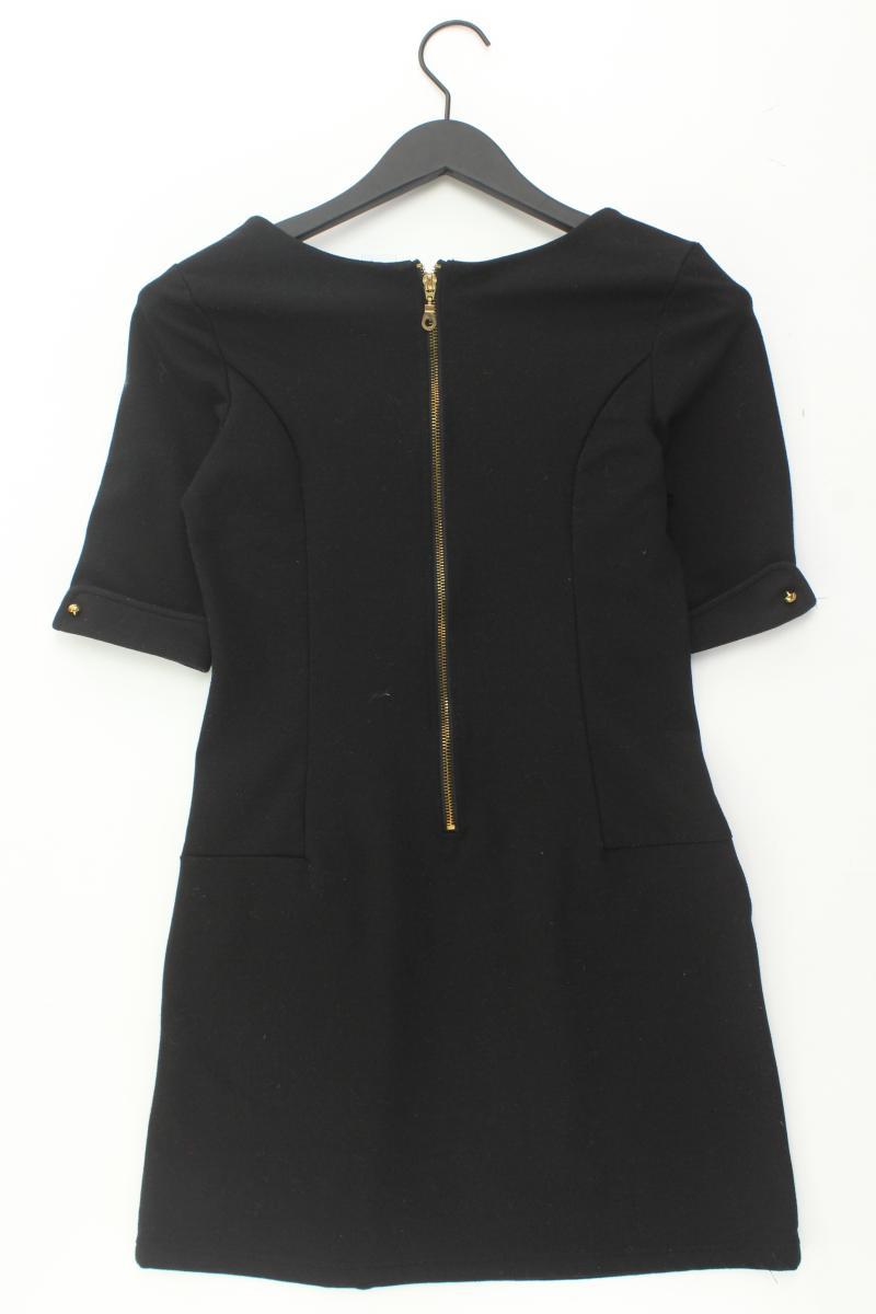 Bleistiftkleid Gr. S Kurzarm mit Nieten schwarz
