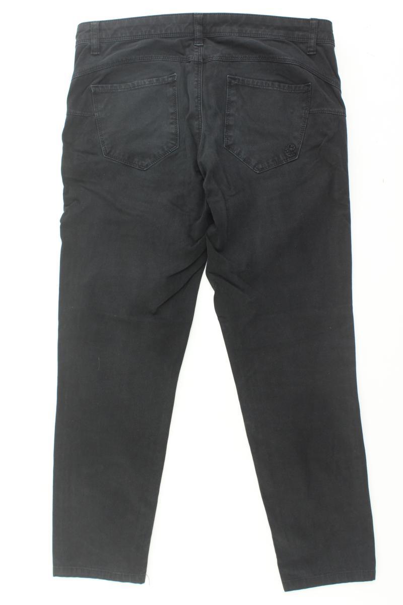 United Colors of Benetton 7/8 Jeans Gr. W28 schwarz aus Baumwolle