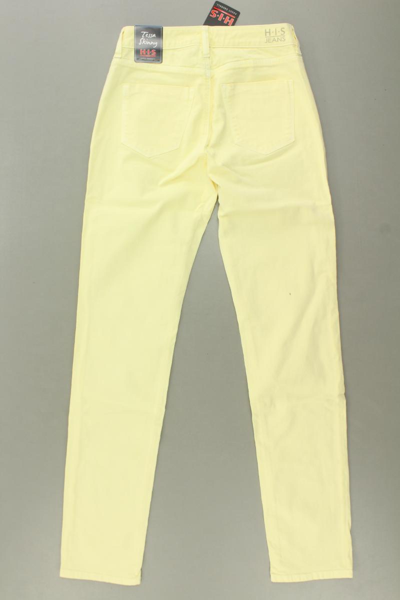 H.I.S. Skinny Jeans Gr. 34 neu mit Etikett Neupreis: 64,95€! gelb aus Baumwolle