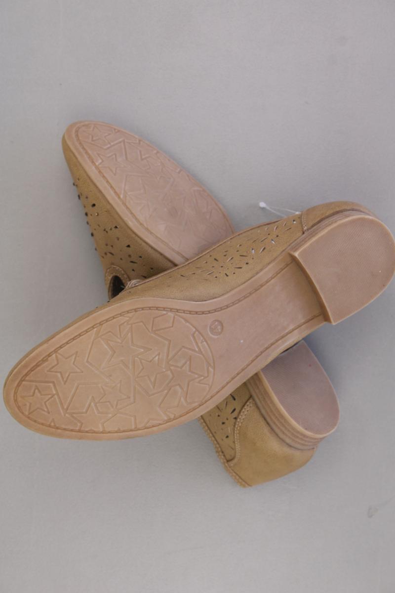 Graceland Ballerinas Gr. 41 neuwertig braun