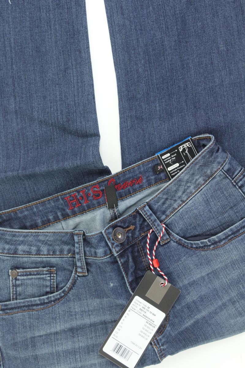 H.I.S. Regular Jeans Gr. 34 neu mit Etikett Neupreis: 59,95€! blau aus Baumwolle