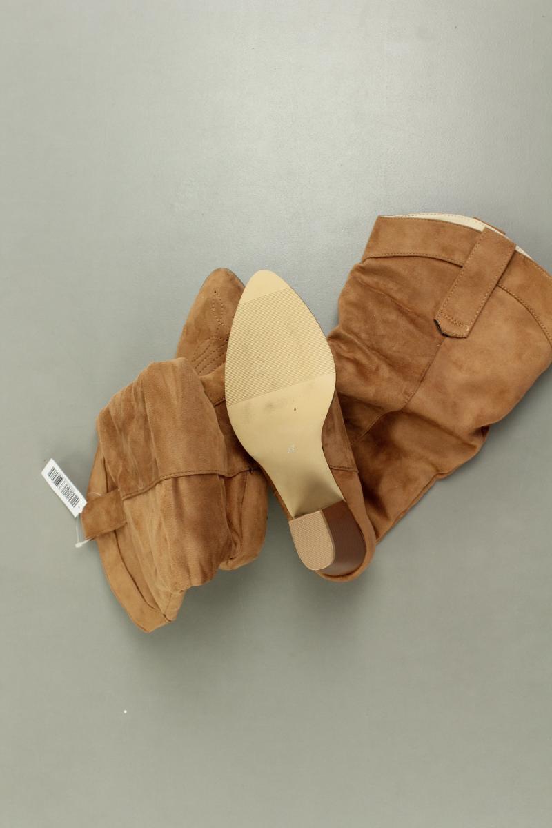 High-Heel Stiefel Gr. 37 braun