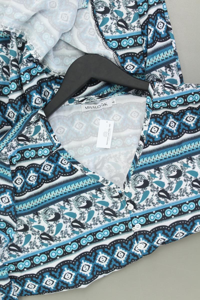 Langarmkleid Gr. L blau