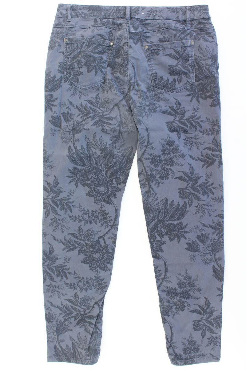 Gina Laura Hose Gr. 40 blau aus Baumwolle