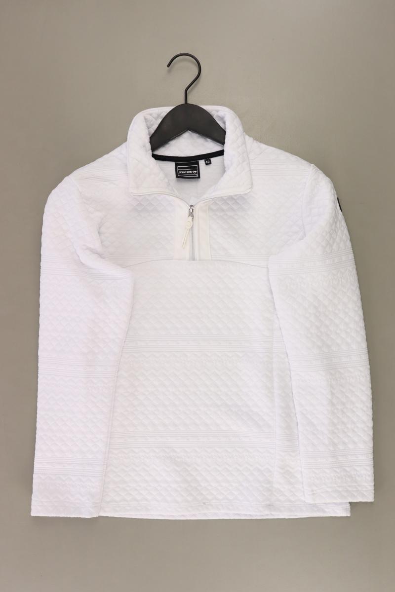Icepeak Langarmpullover Gr. 40 weiß aus Polyester