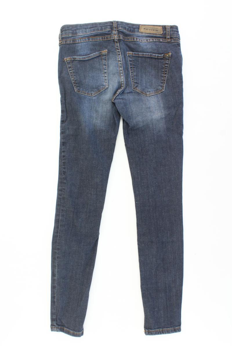 Review Skinny Jeans Gr. W26 blau aus Baumwolle