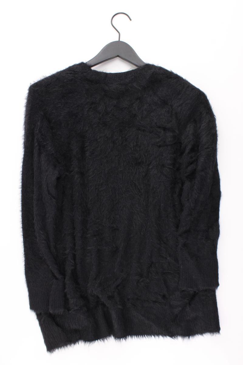 H&M Divided Fransencardigan Gr. XS Langarm schwarz aus Polyamid