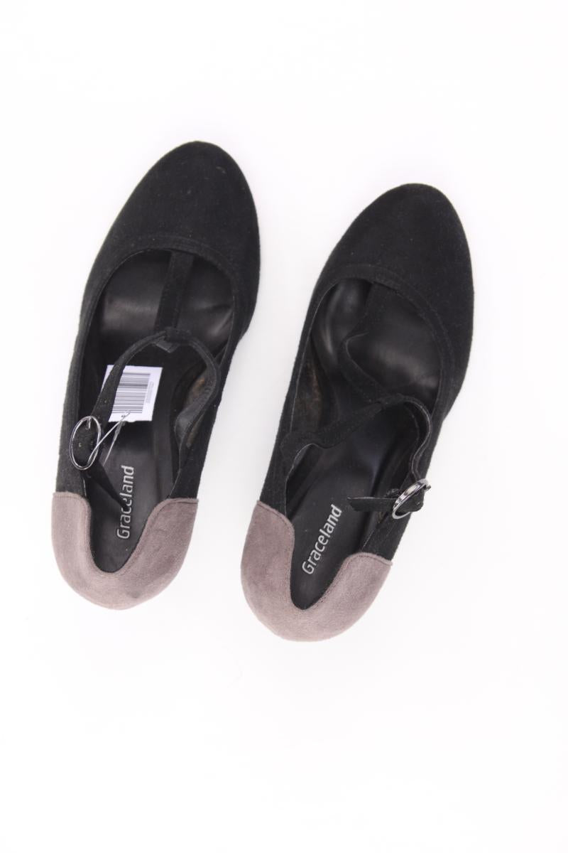 Graceland Pumps mit T-Steg Gr. 36 schwarz