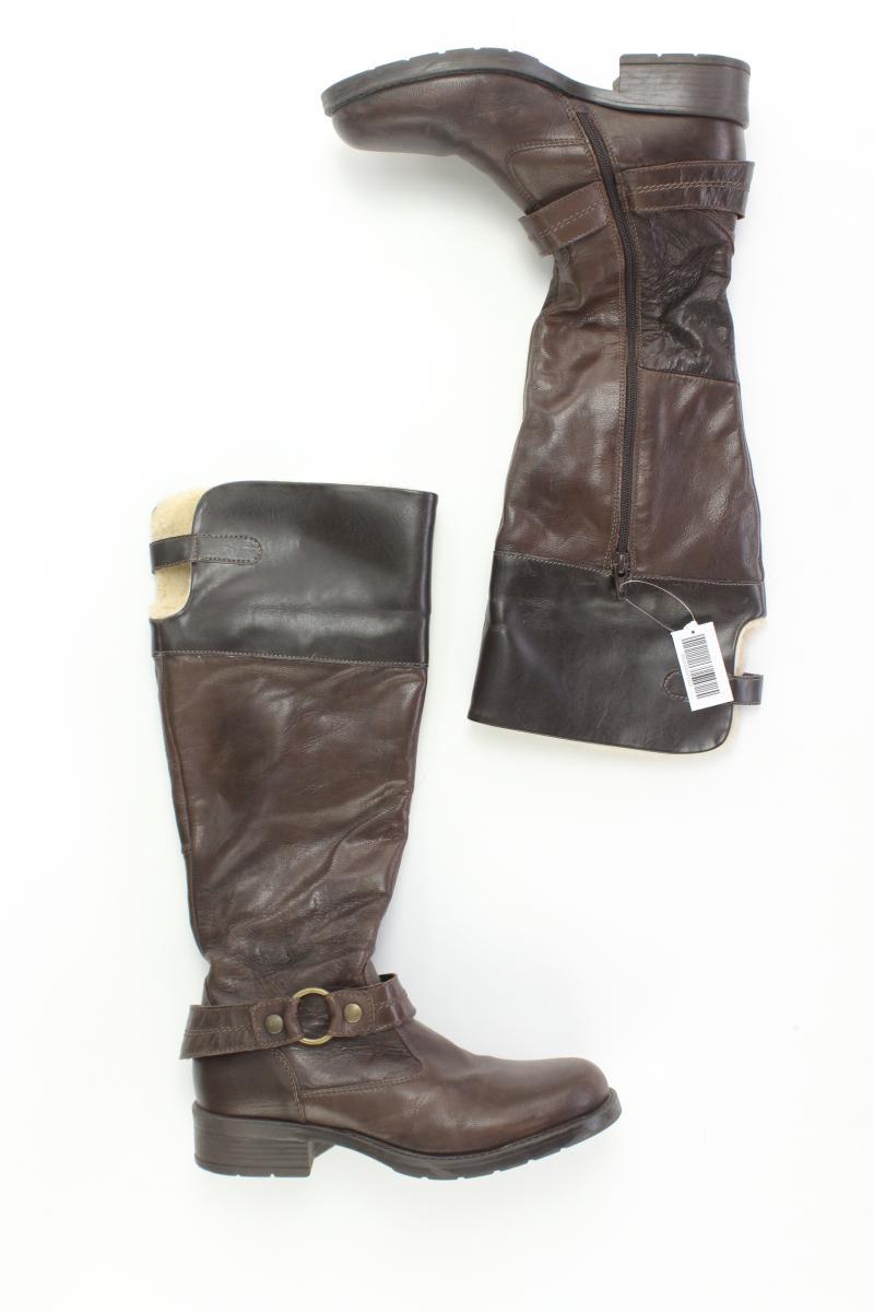 Absatzstiefel Gr. 37 braun