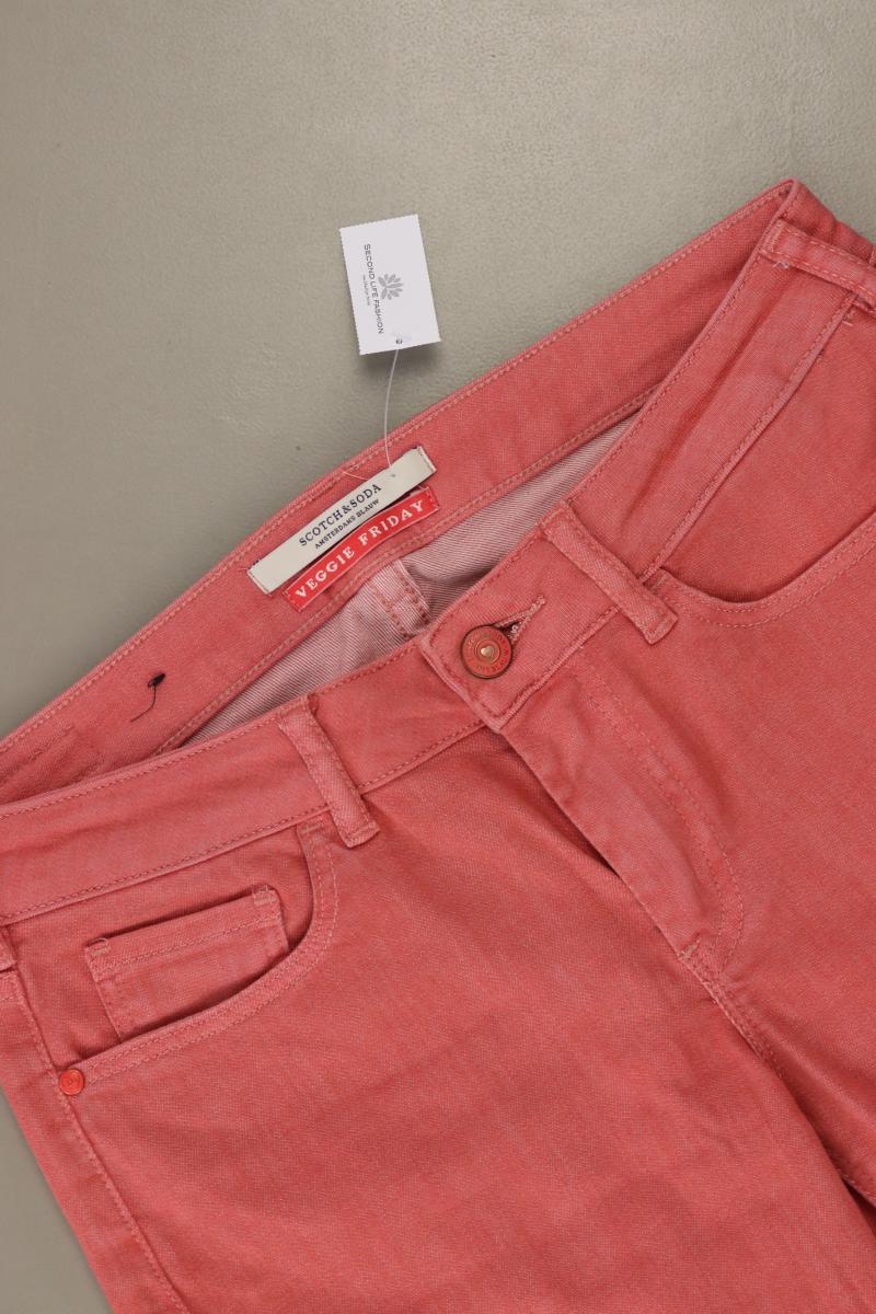 Scotch & Soda Straight Jeans Gr. W27/L32 rosa aus Baumwolle