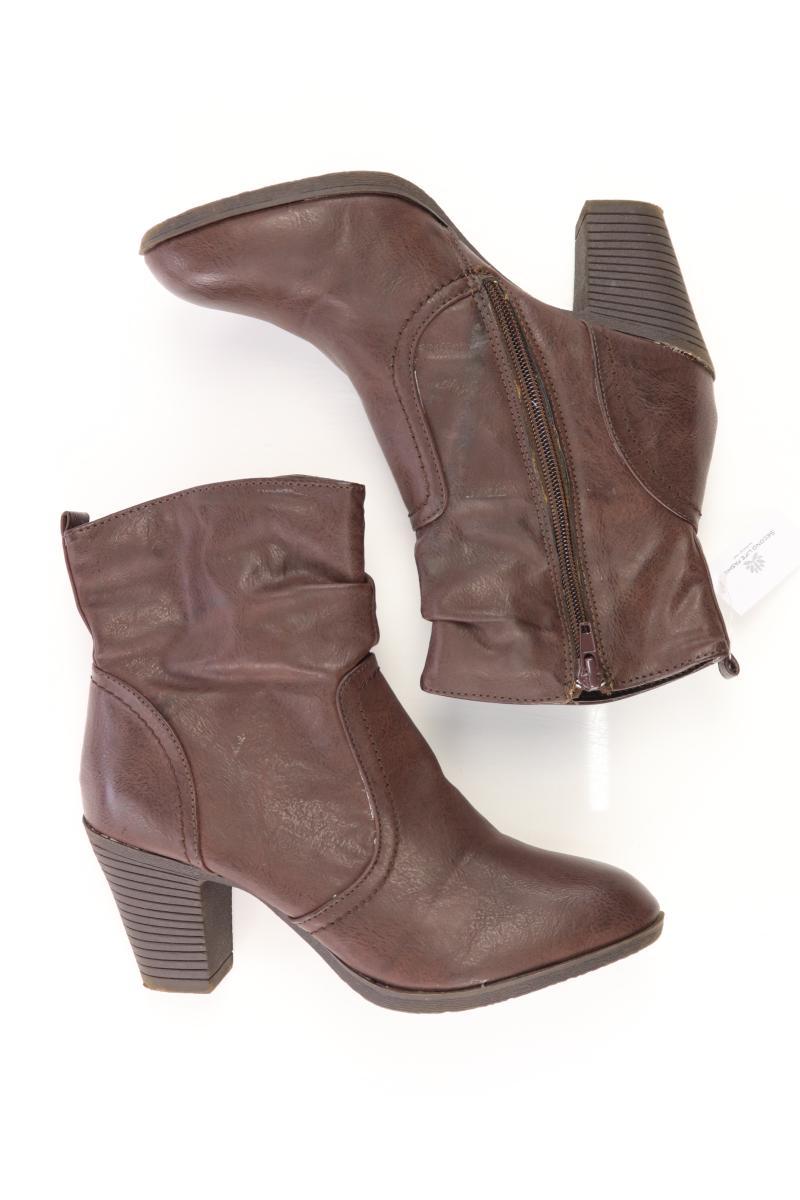 Stiefeletten Gr. 38 braun