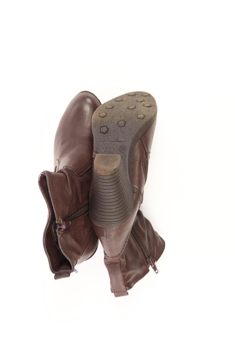 Stiefeletten Gr. 38 braun