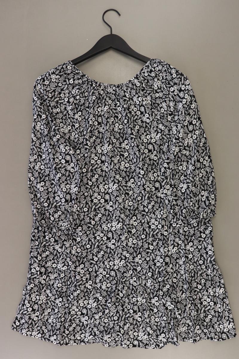 Longbluse Gr. L 3/4 Ärmel schwarz aus Viskose
