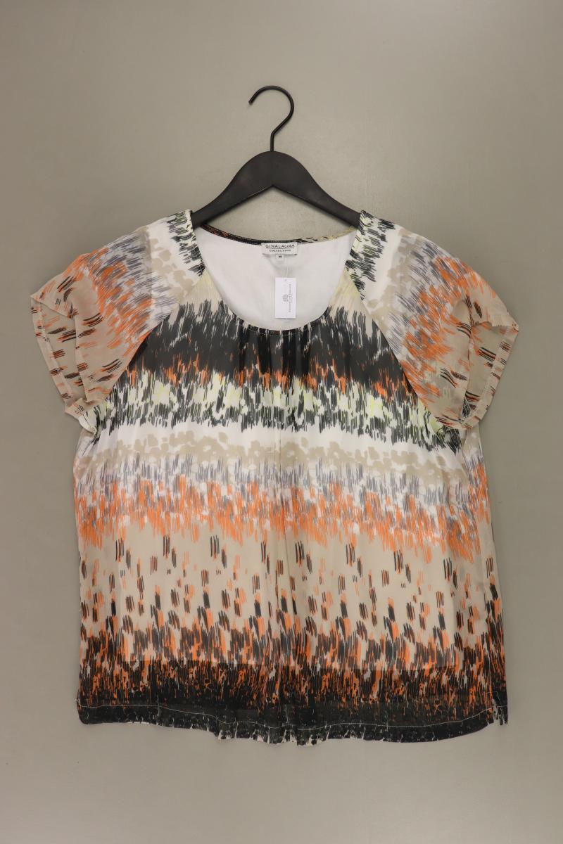 Gina Laura Kurzarmbluse Gr. M orange