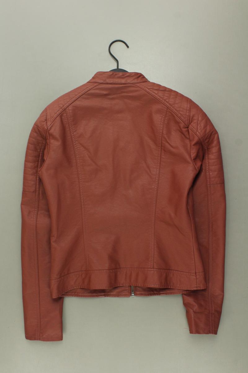 Kunstlederjacke Gr. 36 rot aus Polyurethan