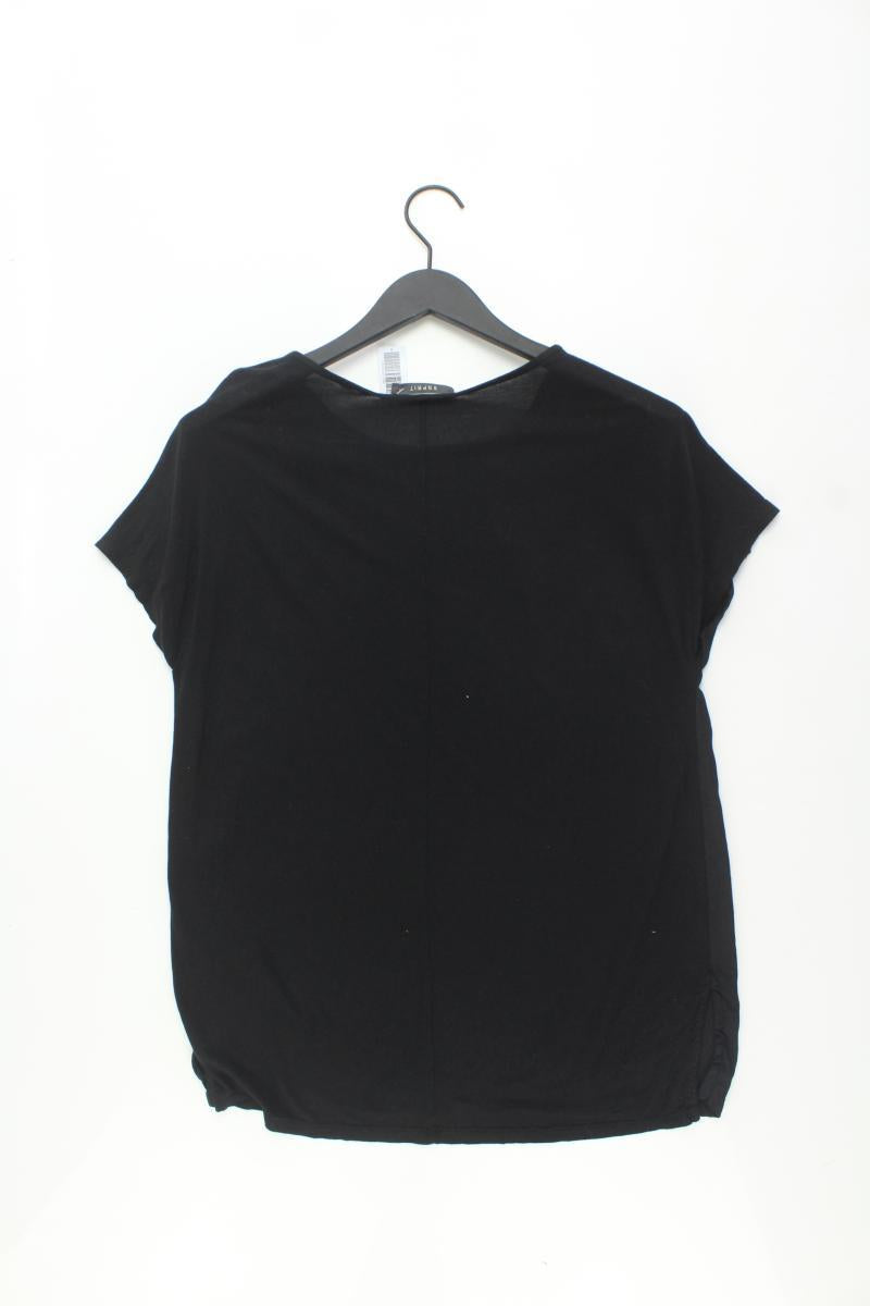 Esprit Kurzarmbluse Gr. XL mit Glitzer schwarz