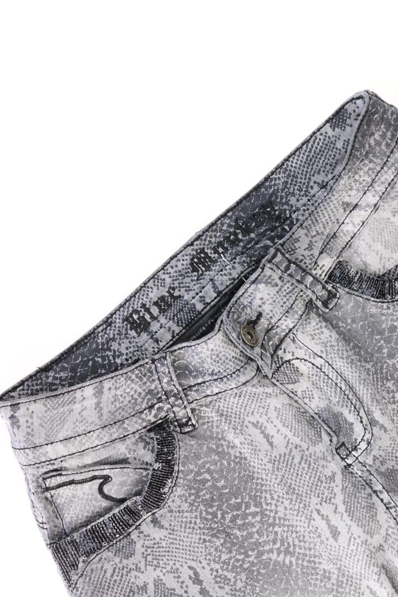 Blue Monkey Straight Jeans Gr. w28/L32 grau aus Baumwolle