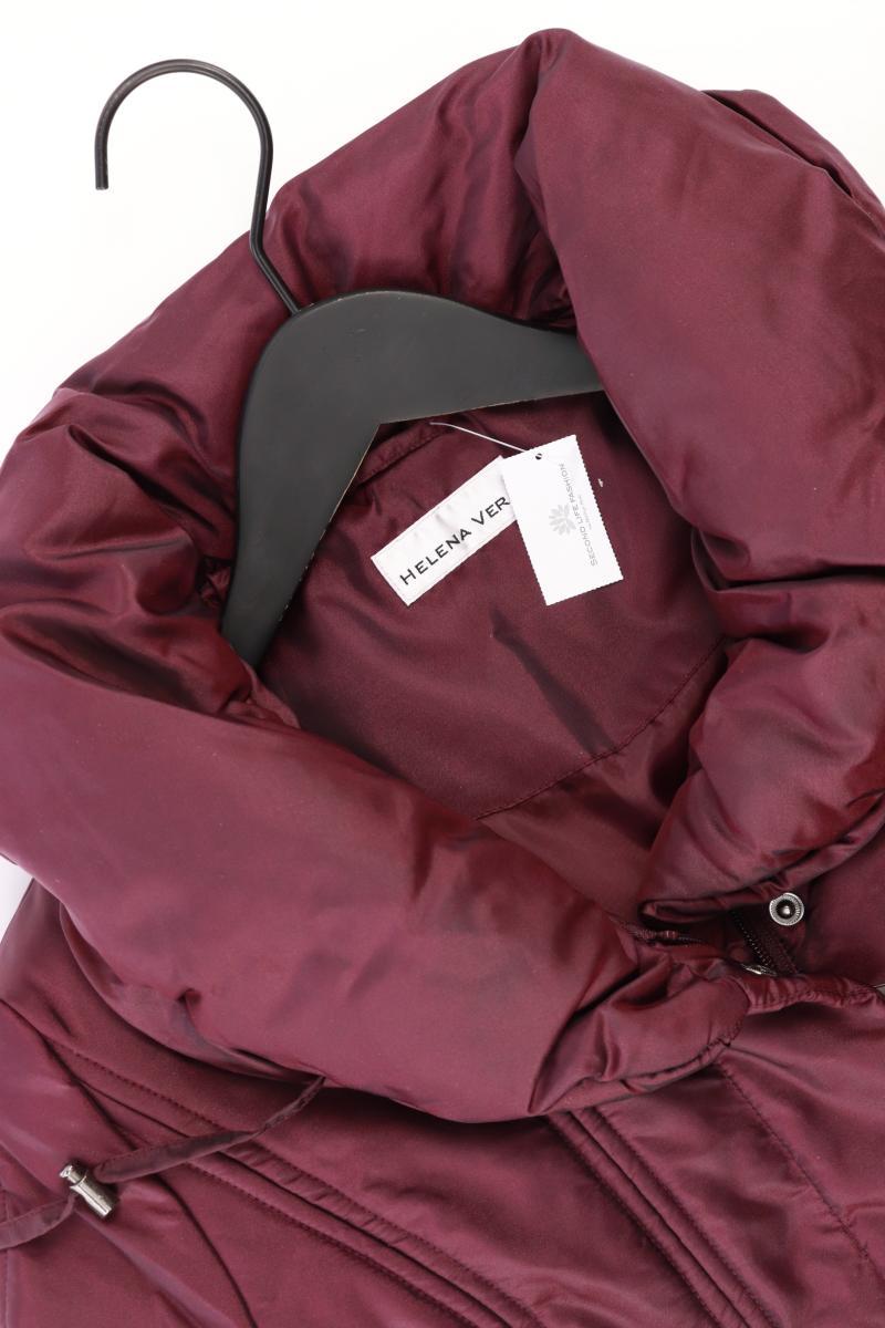 Helena Vera Lange Jacke Gr. 38 lila aus Polyamid
