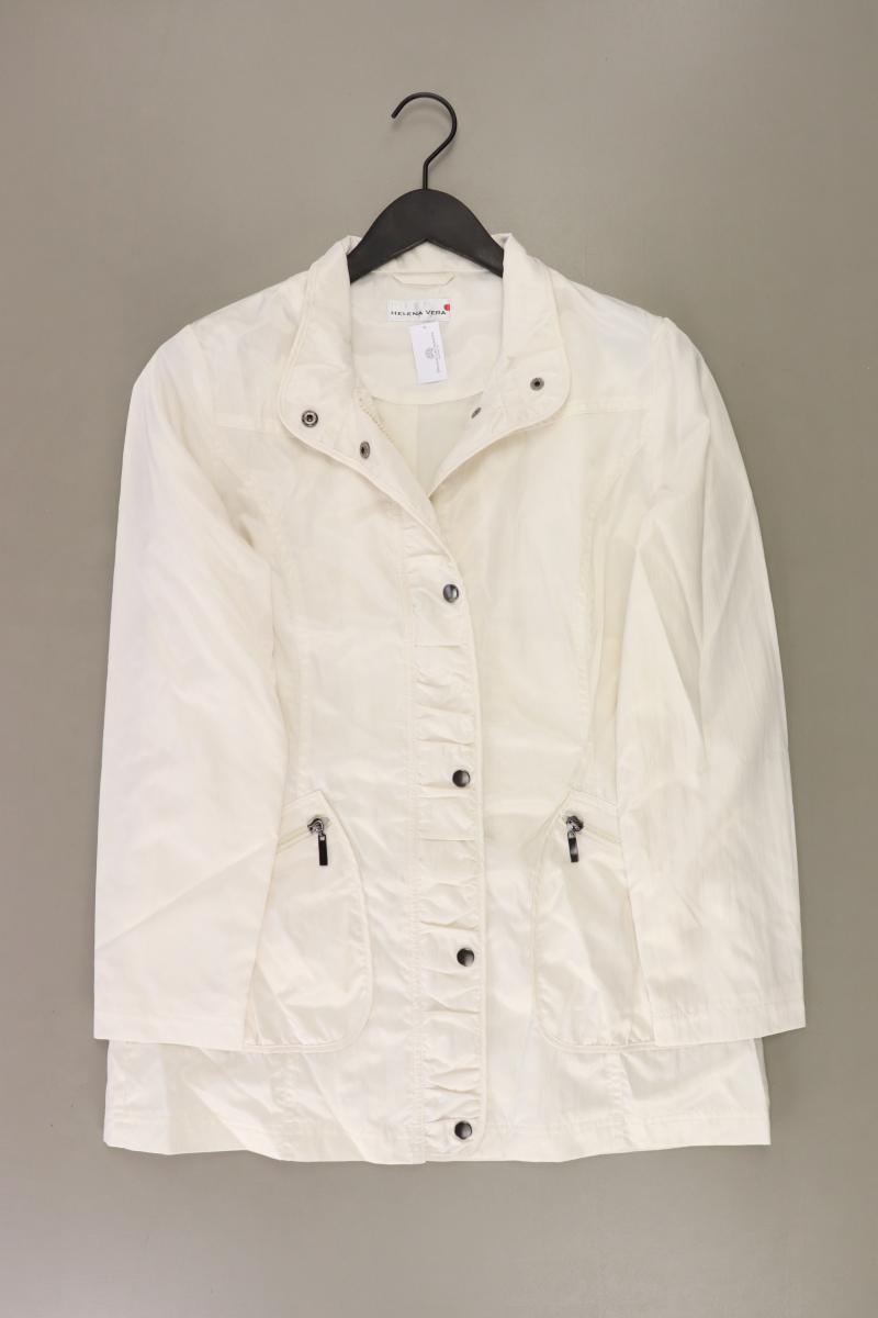 Helena Vera Mantel Gr. 36 creme aus Polyester